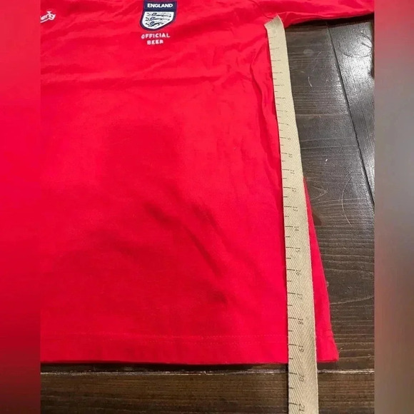 Carlsberg Official Beer England Mens Football Soccer Polo - Picture 8 of 8